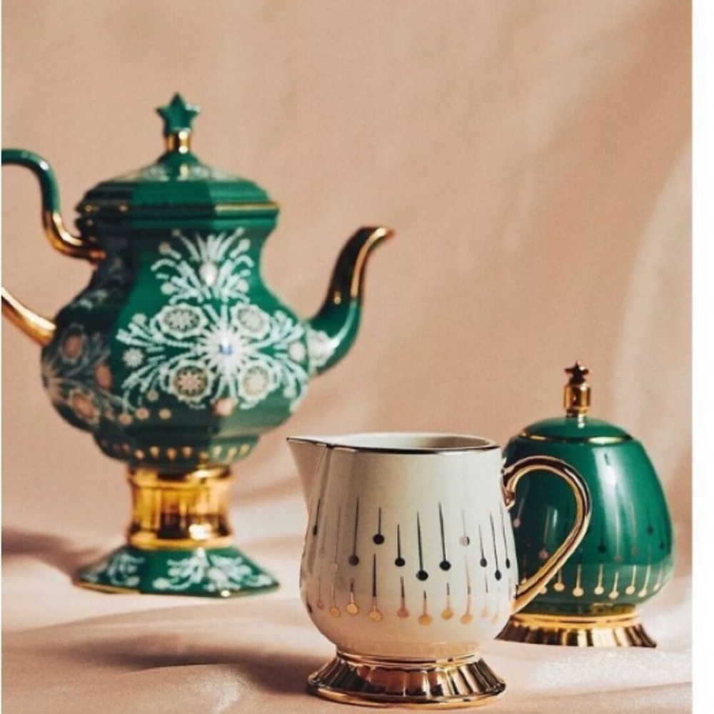 Anthropologie Exclusive Catherine Martin Starry Night Creamer NWT - Picture 3 of 14